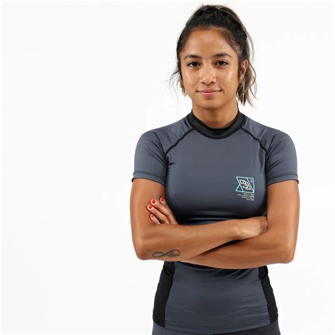 2019 Standard Issue Womens Rash Guards 2 Pack Sage Green Slate Grey