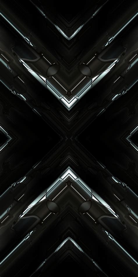 1440x2880 Resolution Abstract Symmetry 4k X Sign 1440x2880 Resolution