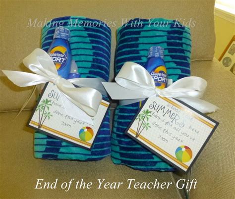 End of the Year Teacher Gift Idea | Teacher birthday gifts, Teacher gifts, Teacher gifts ...