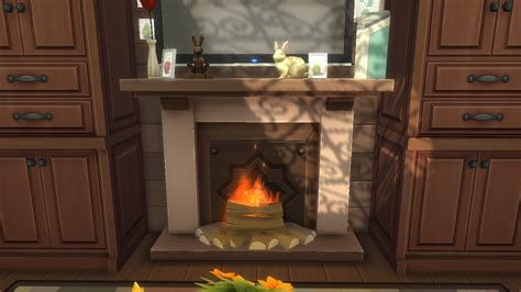 The Sims 4 Tutorial Fireplace Functional Faux Fireplace Facades And