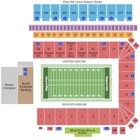 Ku Football Stadium Seating Chart Kanta Business News