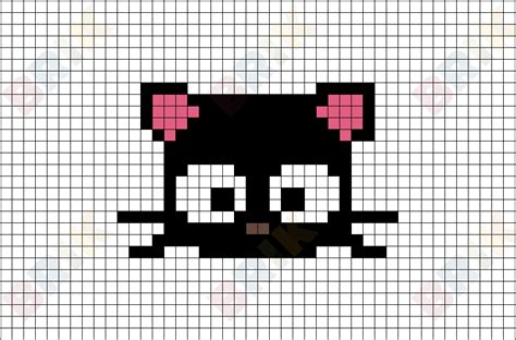 Chococat Pixel Art Brik