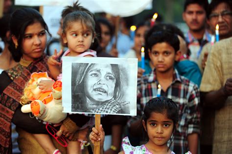 After Rape Of Child Indian Media And Protestors Make