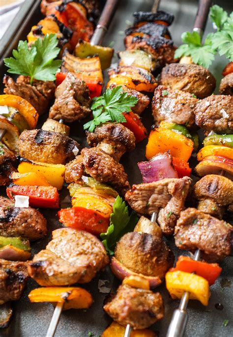 Beef shish kabobs mean it's summertime! Pin on All Things Savory!