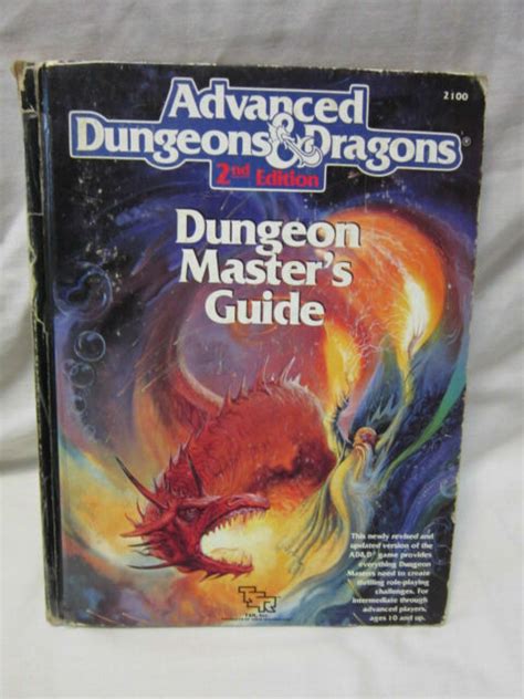 TSR Dungeon Master S Guide Ad D Nd Edition For Sale Online EBay