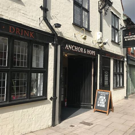 The Anchor And Hope Salisbury Winchester St Restaurant