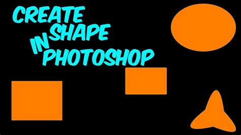 how to create shape in photoshop cc 2020 l youtube tutorials tuts youtube