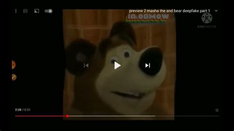 All Preview 2 Masha And The Bear Deepfake Gets Interrupted Add Round 1 Youtube