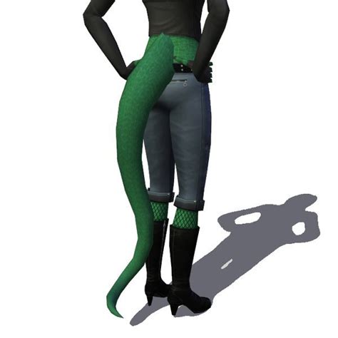 Mod The Sims New Realistic Dragonlizard Tails