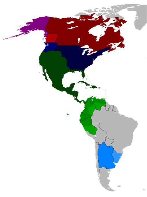 Mapa De Am Rica Completo Con Nombres De Pa Ses E Informaci N