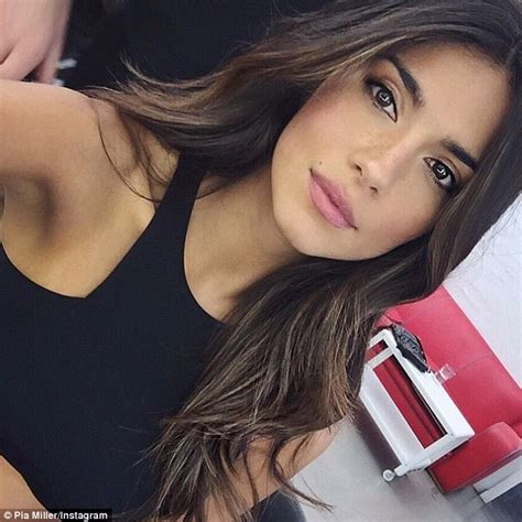 home and away s pia miller flaunts her cleavage on the set of a photo shoot daily mail online