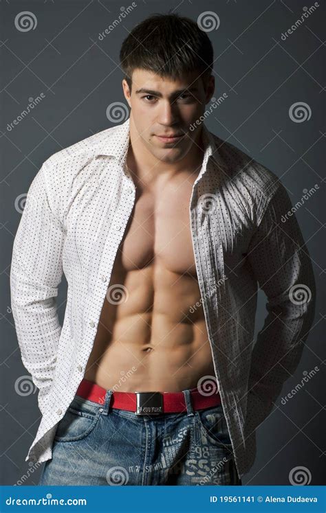 Playbabe Stock Image Image Of Human Shirt Macho Freshness