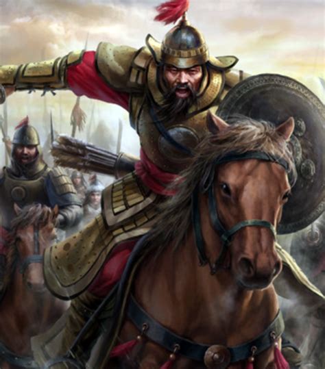 Hulegu Khan Leading The Charge Of The Mongols Savaşçılar Mitoloji