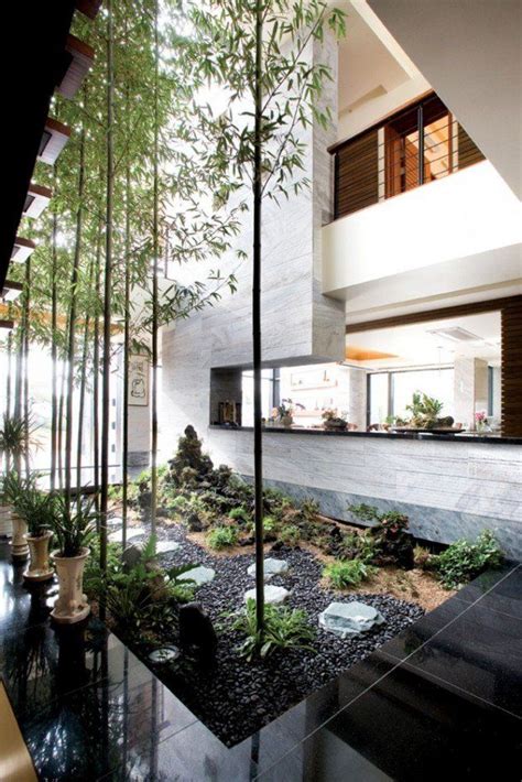 30 Magical Zen Gardens Courtyard Design House Design Indoor Courtyard