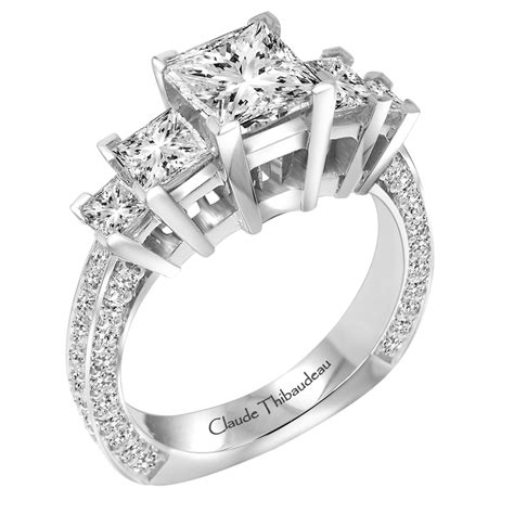 Plt 1806 Mp Plt 3806 Mp Création Thibaudeau Unique Diamond Rings