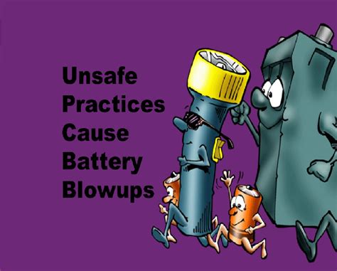 Unsafe Practices Cause Battery Blowups Safetynow Ilt