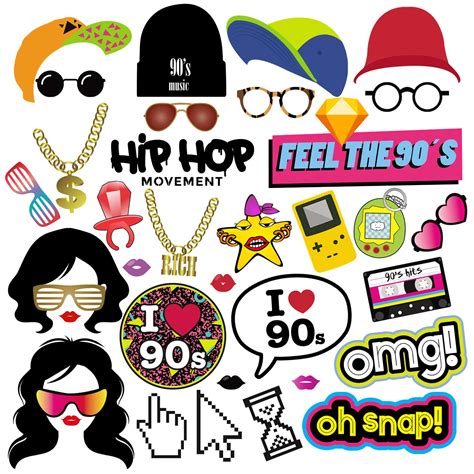 90s Clipart Theme 90s Theme Transparent Free For Download On