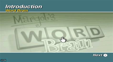 Margots Word Brain For Nintendo Wii The Video Games Museum