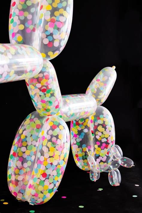 Diy Giant Confetti Balloon Dog Oh Happy Day Perro De Globo Globos