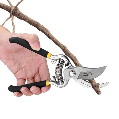 New 8 High Carbon Steel Pruning Shears Cutter Home Gardening Plant