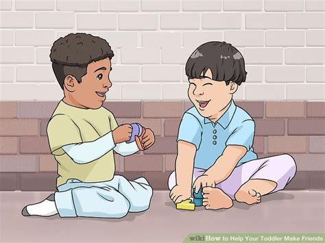 3 Ways To Help Your Toddler Make Friends Wikihow Mom