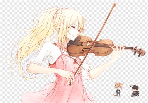 Playing Violin Anime