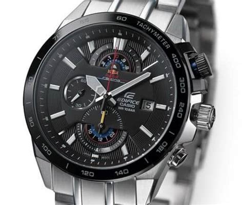 No scratches on watch face or bezel. Limited Edition Casio Edifice Red Bull Racing Watch