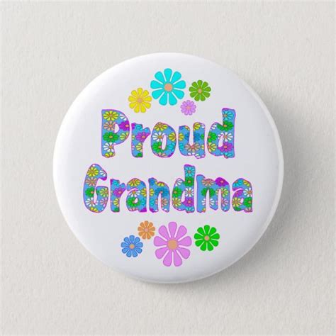 Proud Grandma Button