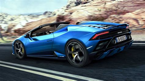 Lamborghini Huracán Evo Rwd Spyder 2020 Completando La Gama