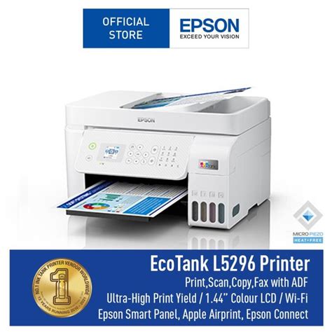 Printer Epson L 5290 Putih L 5296 Ep002 Siplah