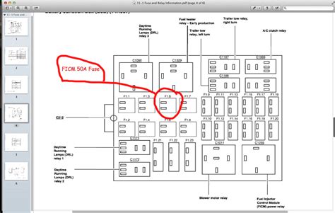 2006 International 4300 Fuse Panel Diagram Wiring Draw And Schematic