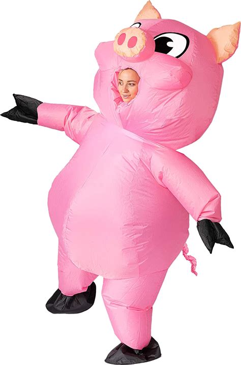 Spooktacular Creations Inflatable Pig Halloween Costume Adult Unisex