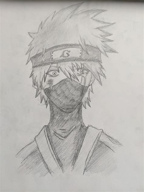 Kashi Drawing By Me Hope Yall Like It Naruto