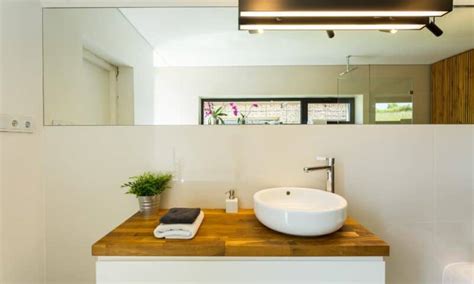 25 Easy Homemade Wood Bathroom Countertop Plans