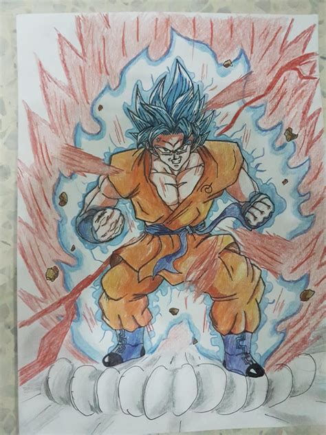 Oc Ssbkk Goku Drawing I Made Rdbz