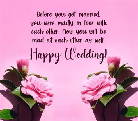 50 Funny Wedding Wishes Messages And Quotes Wishes And Messages Blog