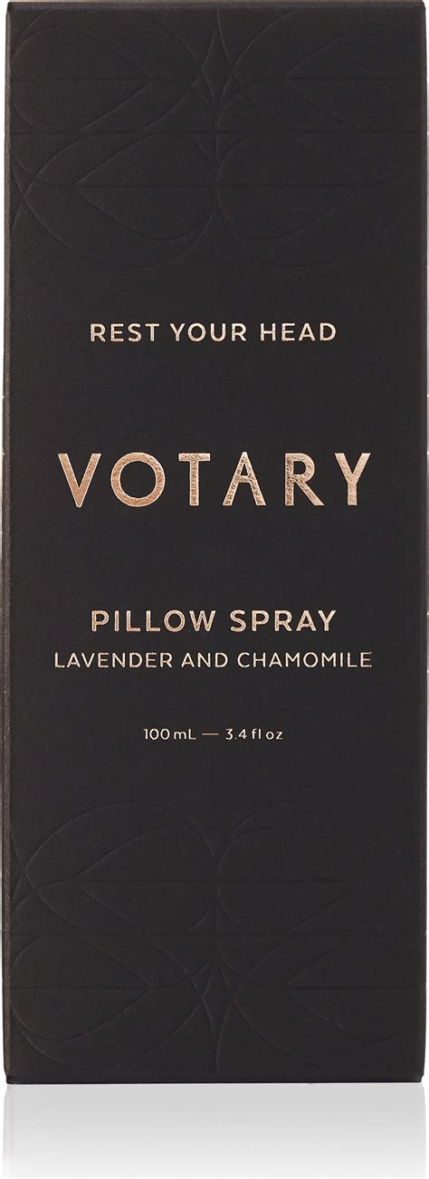 Aromatherapy spray for relaxation and. VOTARY Pillow Spray Lavender and Chamomile, 100 ml ...