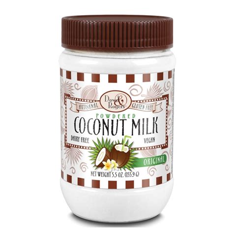 Funfresh Coconut Milk Powder Vegan Fine Powder Natural Jar 55oz