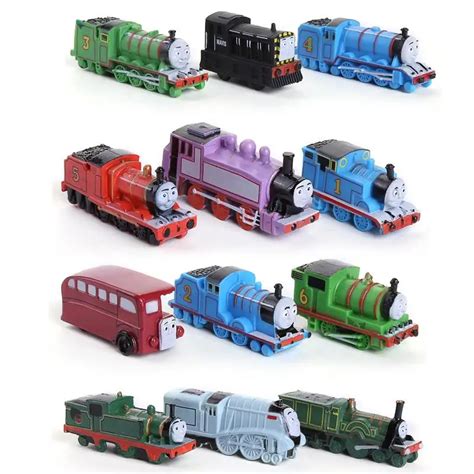 Free Shipping Thomas And His Friends Toy Mini Train 12pcs Set