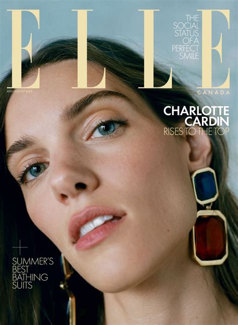Elle Canada July 2022 Cover Elle Canada