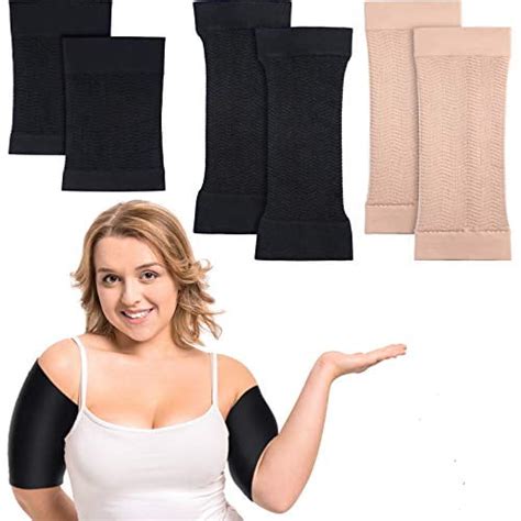 2 Pair Arm Shapers For Plus Size Women Slim Arm Compression Sleeve