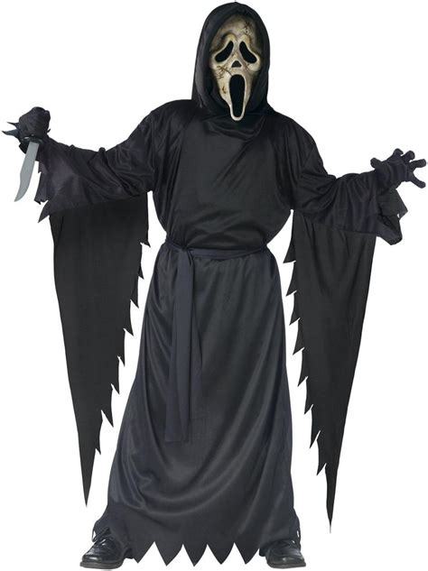 Fun World Scream 4 Zombie Ghost Face Child Costume Black Color Size
