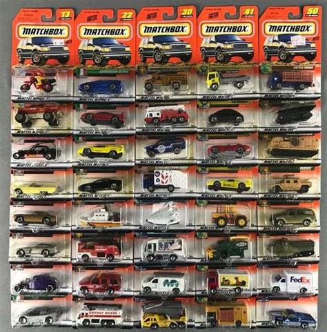 Group Of 40 Assorted Matchbox Die Cast Vehicles Matthew Bullock