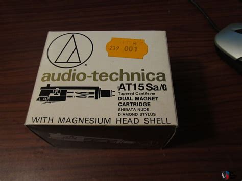 Audio Technica AT15Sa G Phono Cartridge Nude Shibata CD 4 W Magnesium