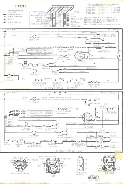 Kenmore Elite Dryer Model 110 Wiring Diagram Wiring Diagram And Schematic