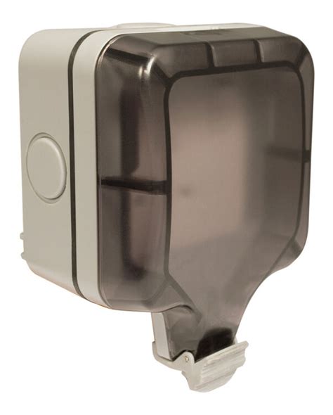 Bg Wp21 01 Weatherproof Ip66 1 Gang 13a Dp Switched Socket Only £1159