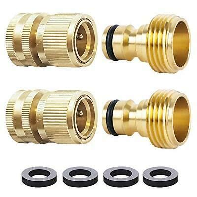 Create your own combinations for enhanced flexibility. Garden Hose Quick Connect Solid Brass Garden Hose ...
