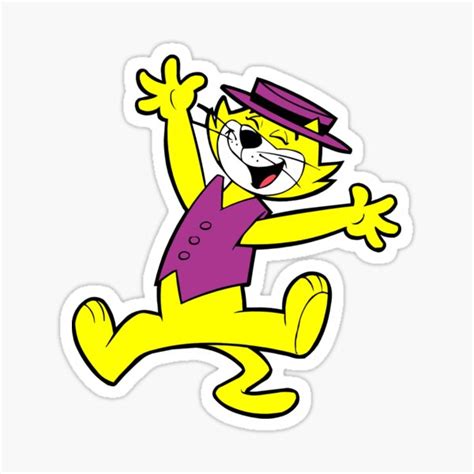 Top Cat Stickers Redbubble