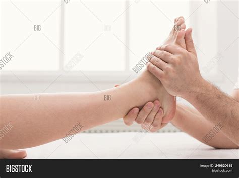 Leg Massage Image And Photo Free Trial Bigstock