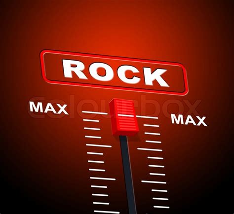 Rock And Roll Meaning Soundtrack Audio Stock Image Colourbox